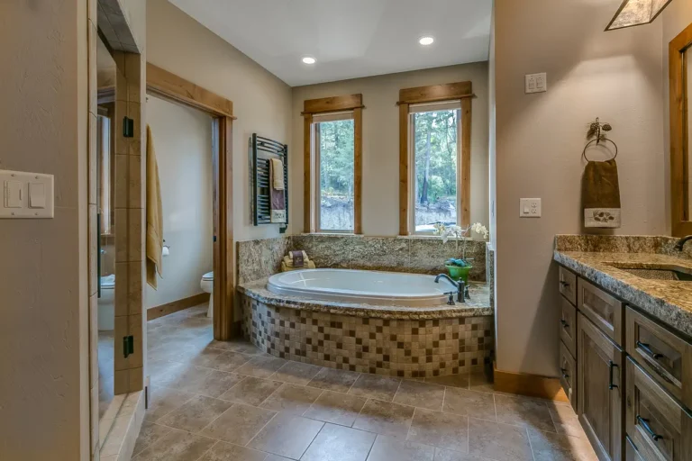 New bathroom remodel showing the interior designing process.