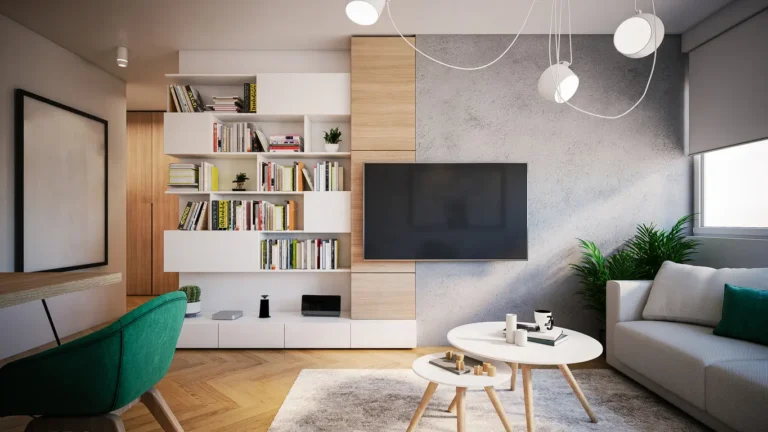 A renovated home den representing Home Addition Remodeling Services in Jupiter, Fl.