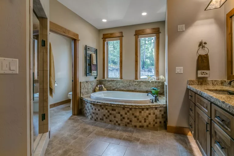 Remodeled bathroom bathtub installation in Jupiter FL