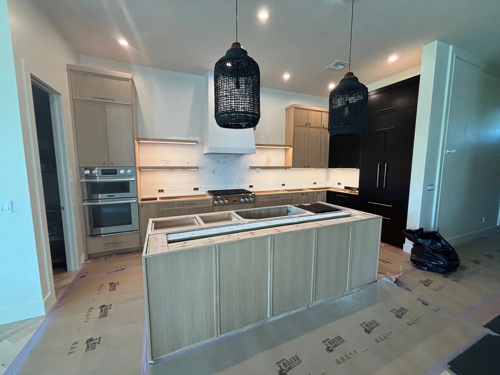 Luxury costal kitchen remodel taking place in Jupiter FL